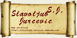 Slavoljub Jurčević vizit kartica